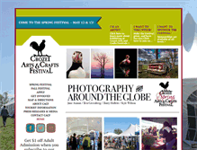 Tablet Screenshot of crozetfestival.com